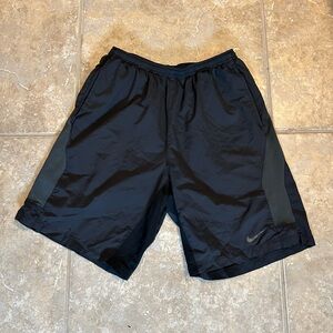 Nike Running Men's Black and Gray Challanger Running Shorts